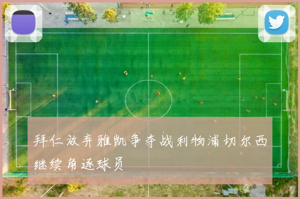 拜仁放弃雅凯争夺战利物浦切尔西继续角逐球员